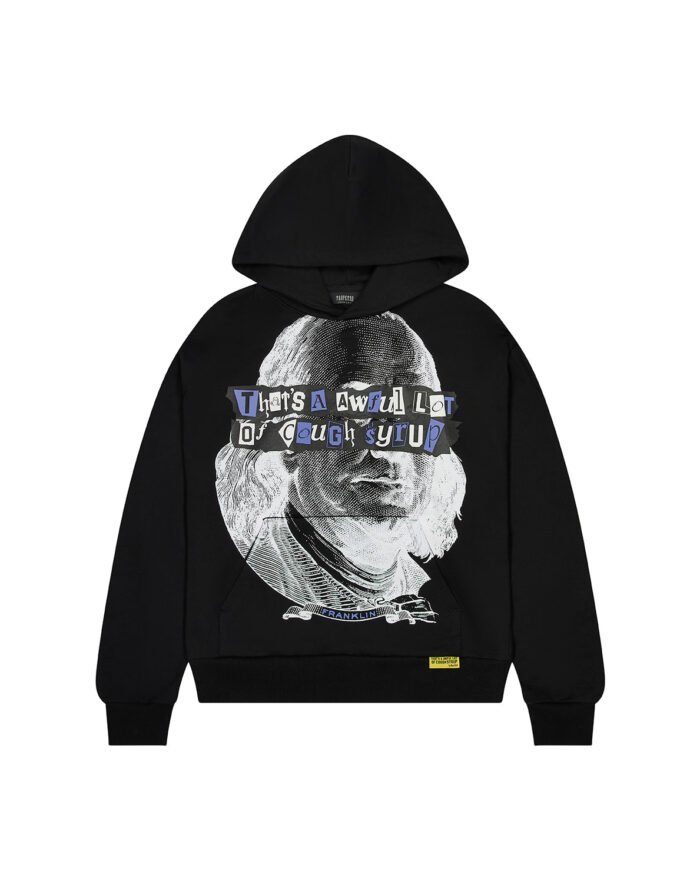 TRAPSTAR FRANKLIN_HOODIE_BLACK_