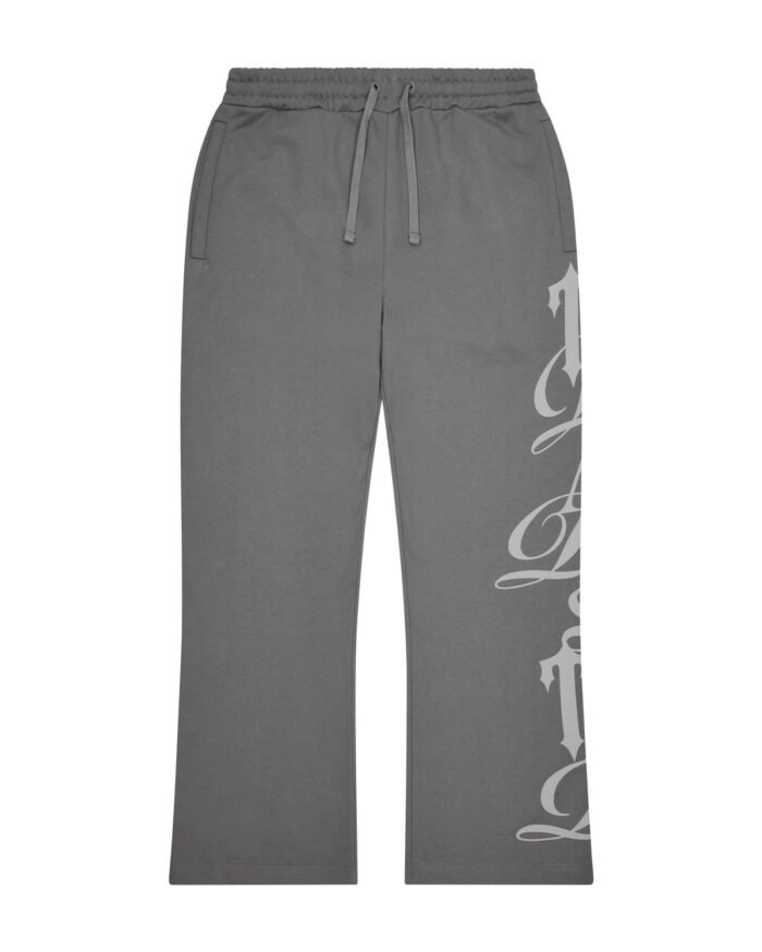 TRAPSTAR SCRIPT JOGGER GREY PINK