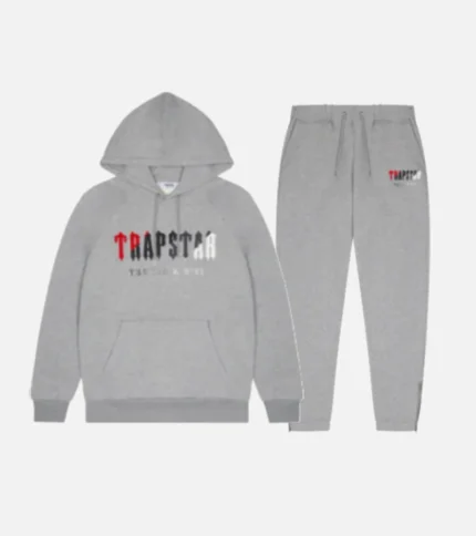 Trapstar Chenille Decoded Tracksuit Gray