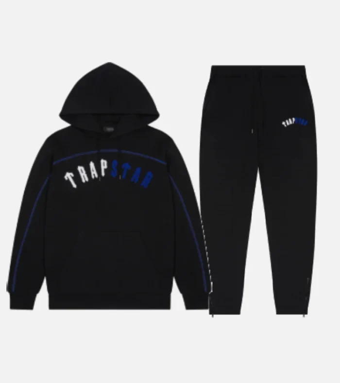 Trapstar Irongate Chenille Arch Tracksuit Black