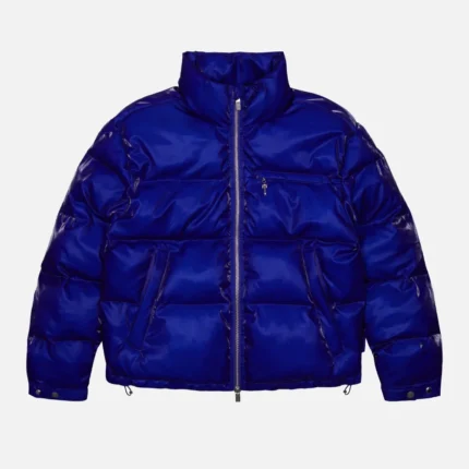 Trapstar Irongate Quilted Jacket Light Blue