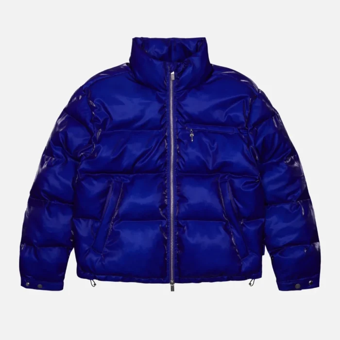 Trapstar Irongate Quilted Jacket Light Blue