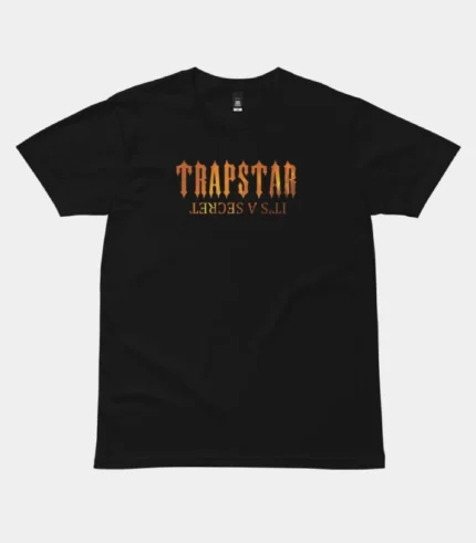 Trapstar It’s A Secret Fire T-Shirt Black