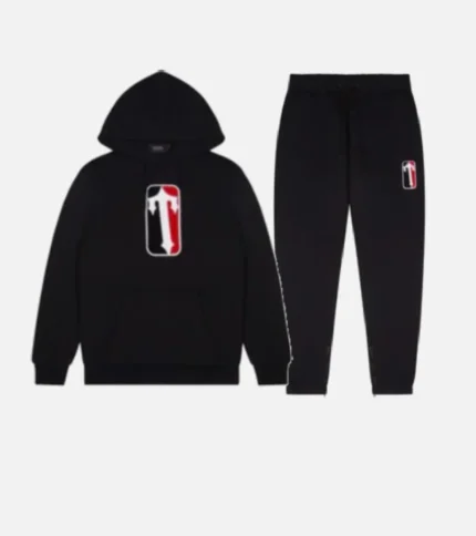 Trapstar League Chenille Tracksuit Black