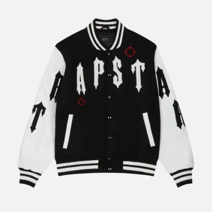 Trapstar Shooters College Jacket Black