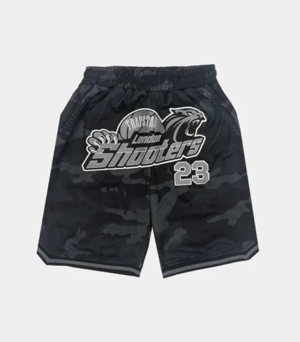 Trapstar Shooters SS23 Basketball Shorts Black
