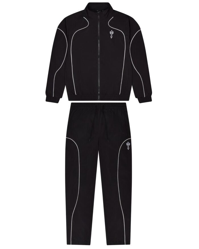 Trapstar Foundation Shell Tracksuit Black