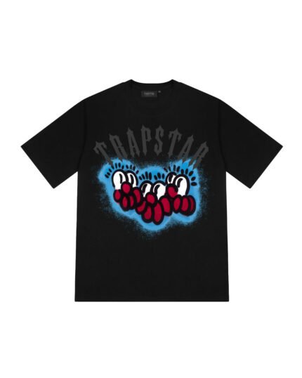 TRAPSTARXLAWN TEE BLACK