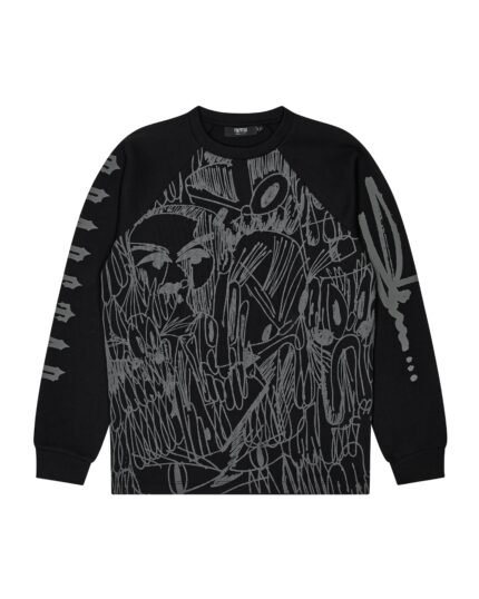 TrapstarxLawn Waffle Tops Black Reflective